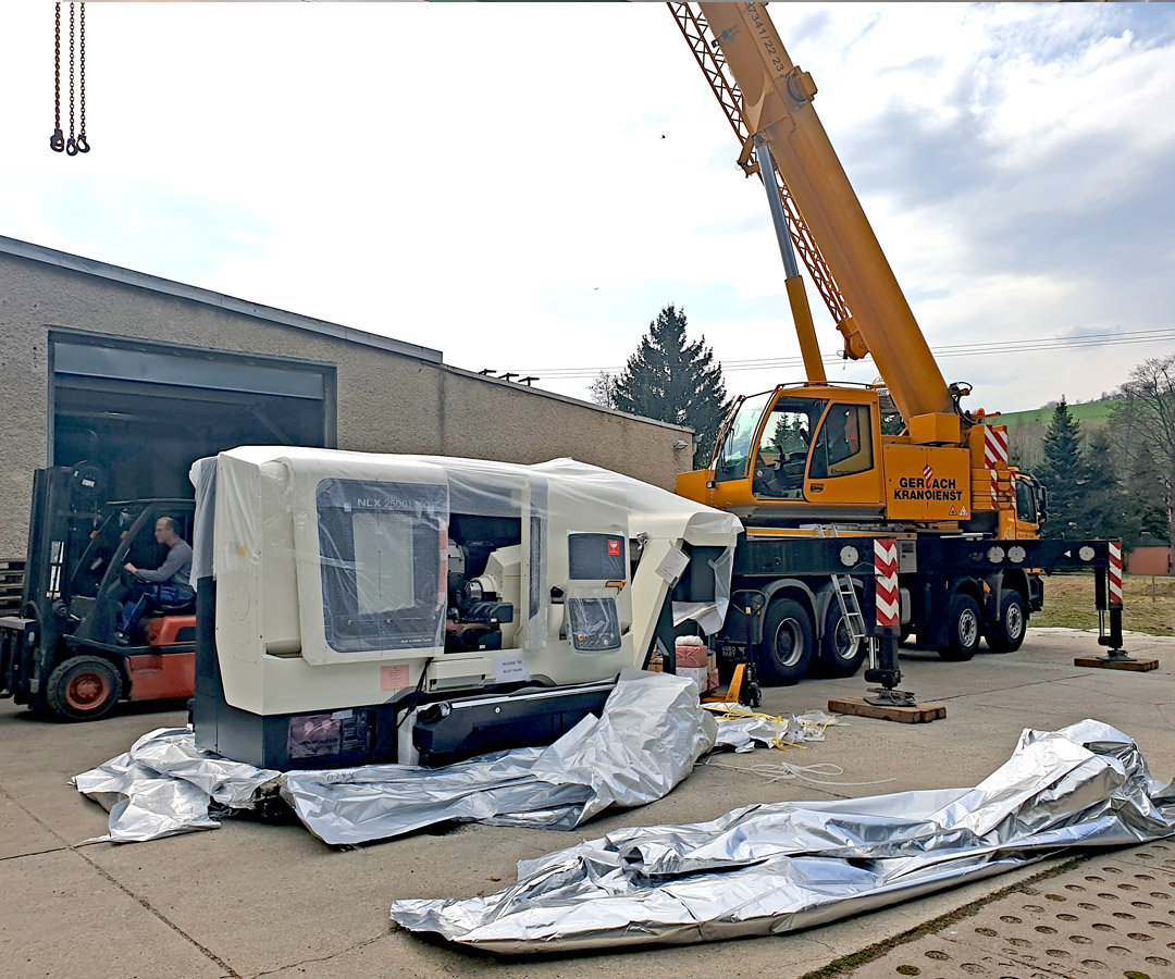 DMG Mori  NLX 2500 SY / 700  bei der Übernahme